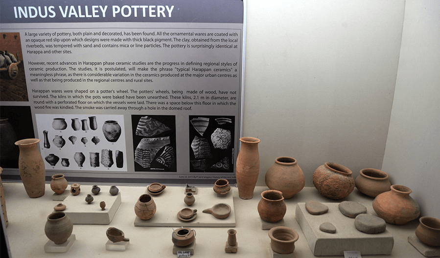 Clay Pots from Indus Valley Harappa