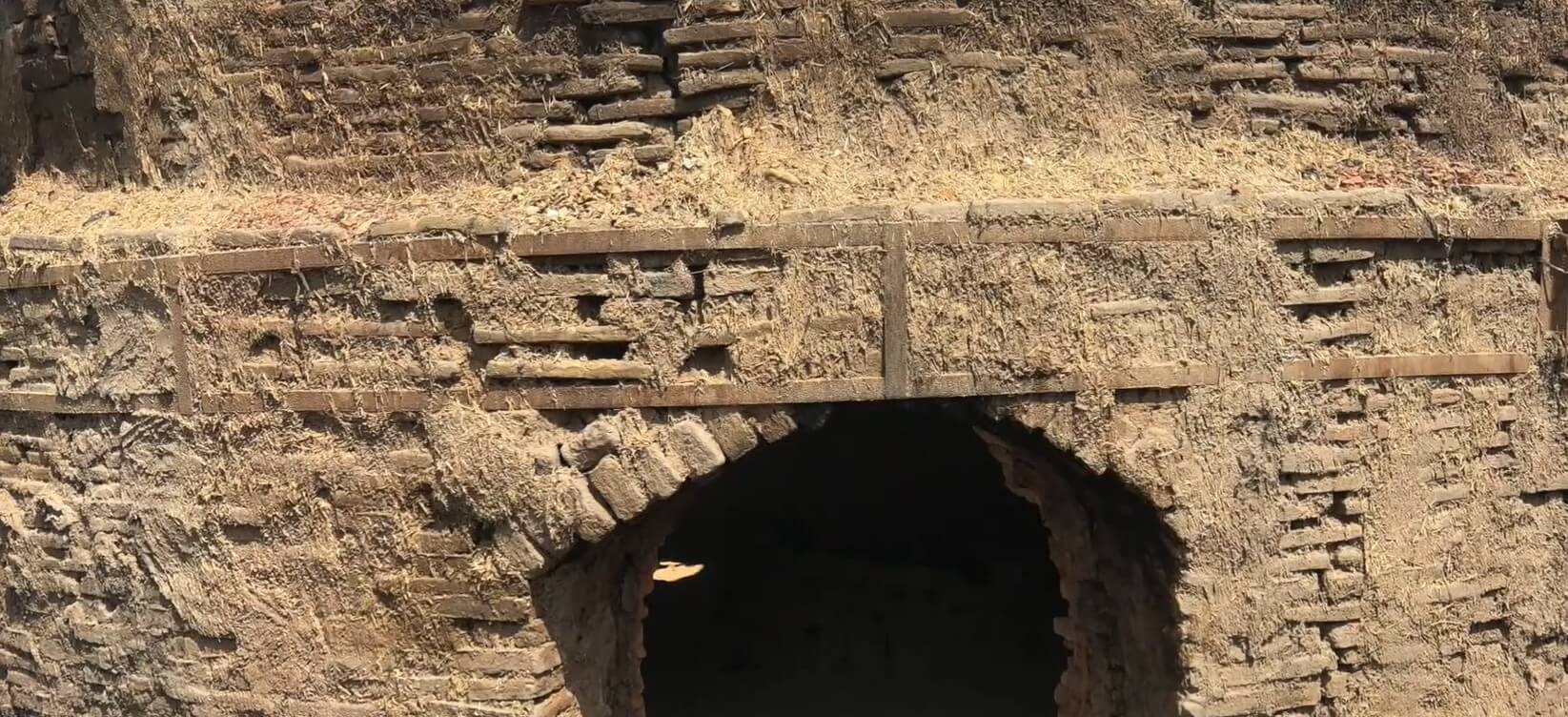 Traditional beehive kiln at Terrachi Clay used for firing handmade terracotta pots